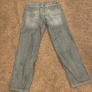 DKNY Men's Straight Fit Gray Jeans